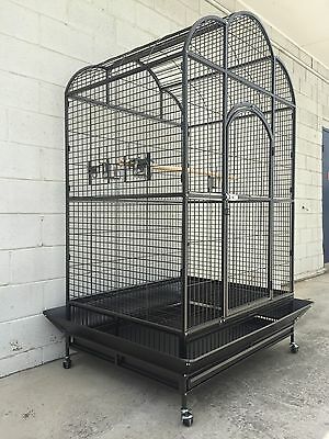 XXX-Large 200cm Quality Macaw Parrot Aviary Bird Cage On Wheels
