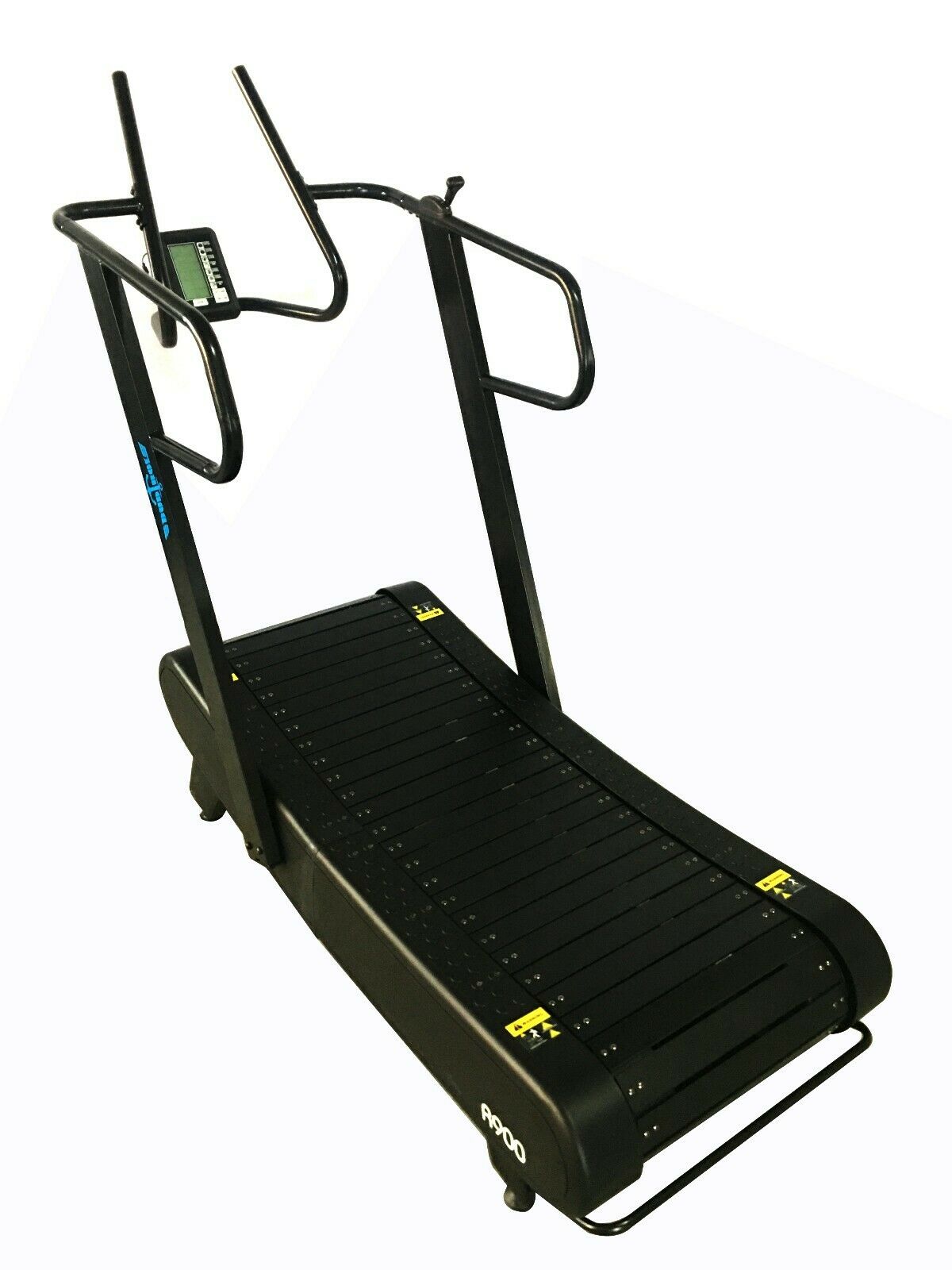 Manual Treadmill Curved Belt Motorless Powerless Non Electric Motorised  177x76cm