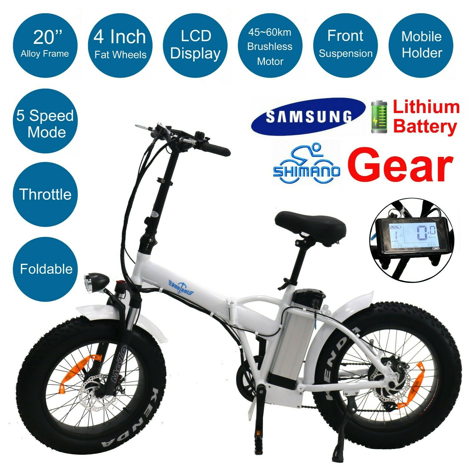 electric mountain bike with throttle