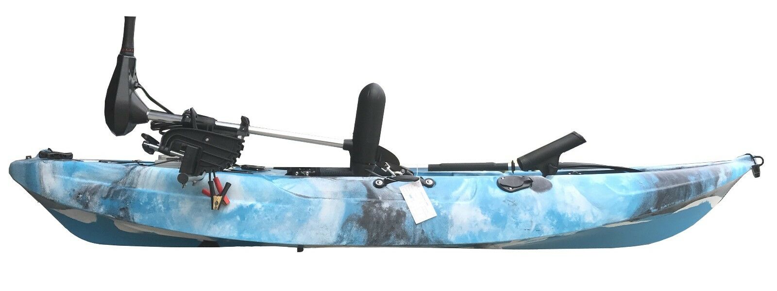 SIT ON FISHING KAYAK (SF1007) rod holders - 2 hatches - back rest - paddle  rests £420.00 - PicClick UK